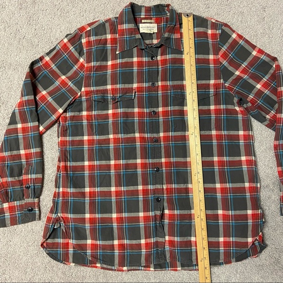RALPH LAUREN DENIM & SUPPLY RL Surplus Plaid Long Sleeve Button Down Shirt Sz XL - Picture 6 of 6